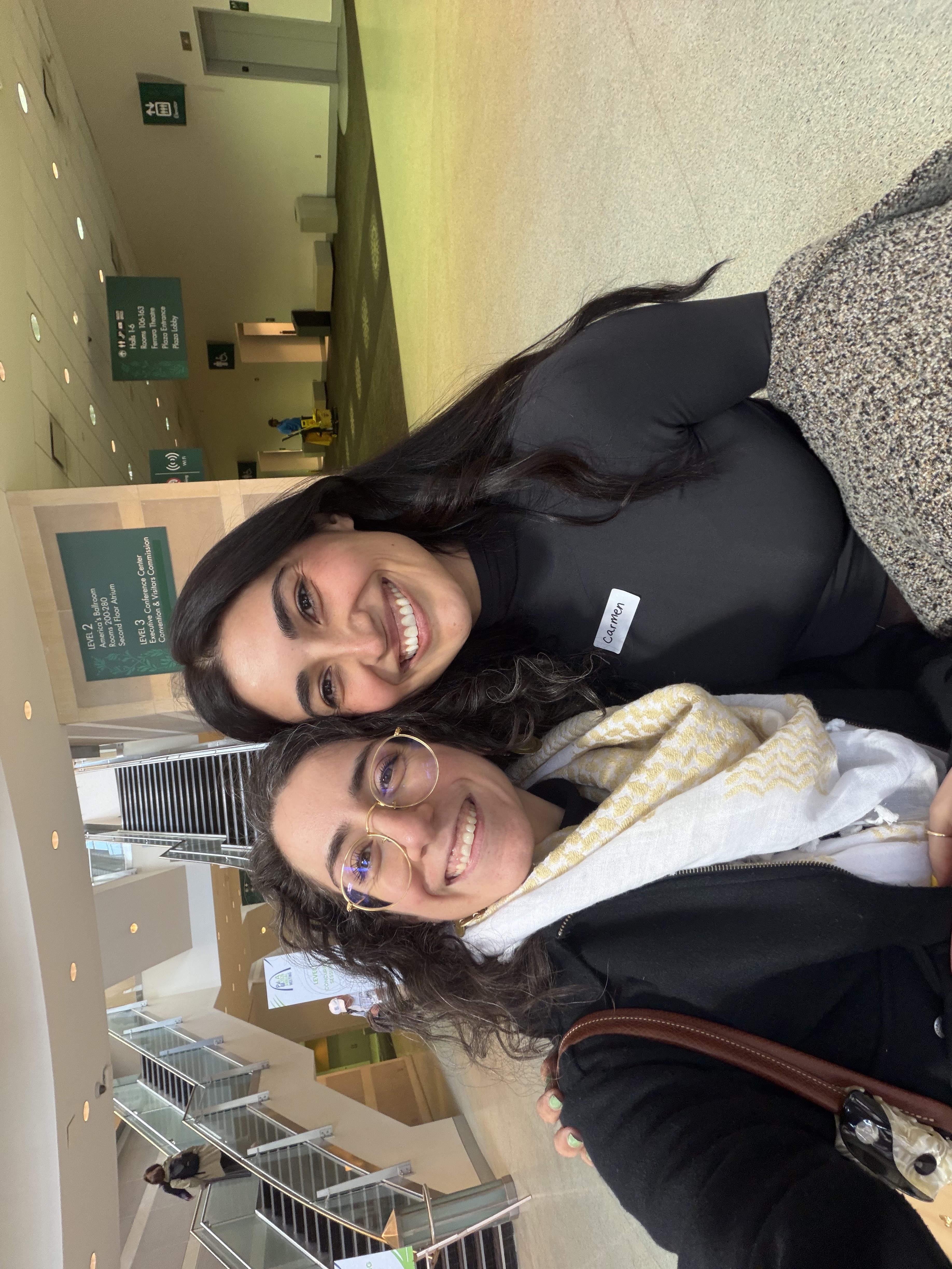 Carmen and Georgina at PAA